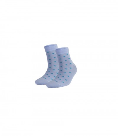 SILVERION GÜMÜŞLÜ ÇORAP GENÇ PA AÇIK MAVİ-TURKUAZ