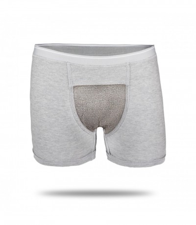 SILVERION GÜMÜŞLÜ BOXER PARAGON - GRİ MELANJ