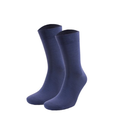 SILVERION GÜMÜŞLÜ ÇORAP KLASİK SERİ-SAKS MAVİ