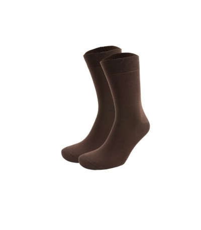 SILVERION GÜMÜŞLÜ ÇORAP KLASİK SERİ-KAHVERENGİ