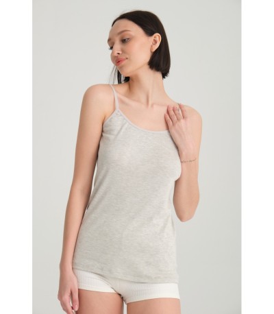 SILVERION GÜMÜŞ+UMORFİL KAR. KADIN ASKILI ATLET