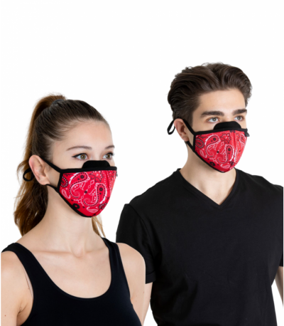 SILVERION GÜMÜŞLÜ AĞIZ MASKESİ -  DRAGON