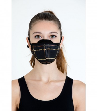 SILVERION GÜMÜŞLÜ AĞIZ MASKESİ - CAGE