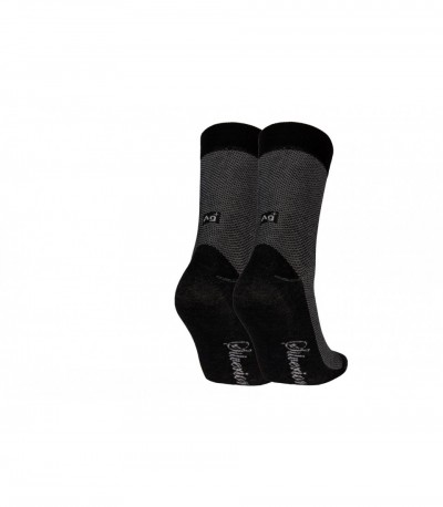 SILVERION GÜMÜŞLÜ ÇORAP BUSINESS BA-SİYAH