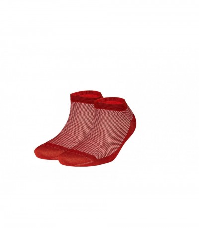 SILVERION GÜMÜŞLÜ ÇORAP BUSINESS KA-KIRMIZI